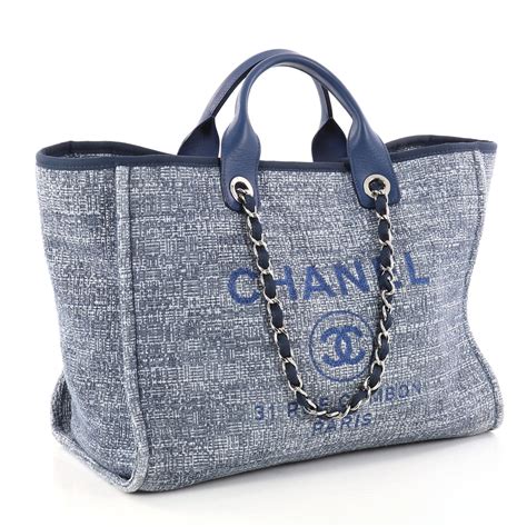 chanel deaville|chanel deauville tweed tote.